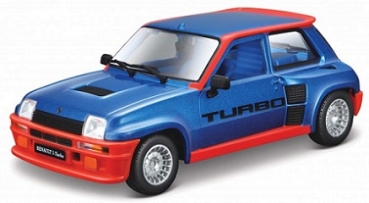 21088BL Renault 5 TURBO 1982 Blue 1:24